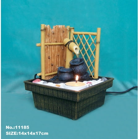 Zen Garden Water Fountain - Hawaii Style