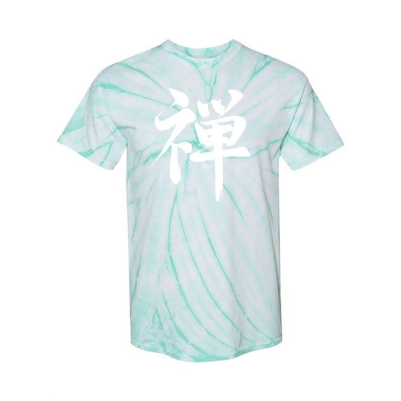 Zen In Kanji Tie-Dye Cyclone Women -Smartprints Designs, Female Small