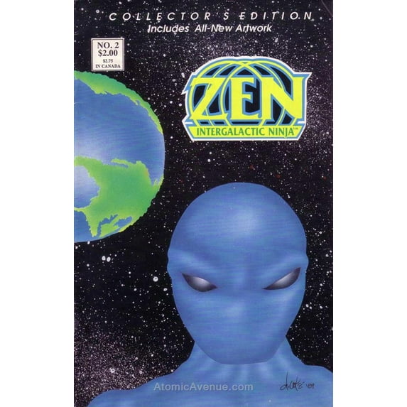 Zen, Intergalactic Ninja (1st Series) #2 (2nd) VF ; Zen Comic Book