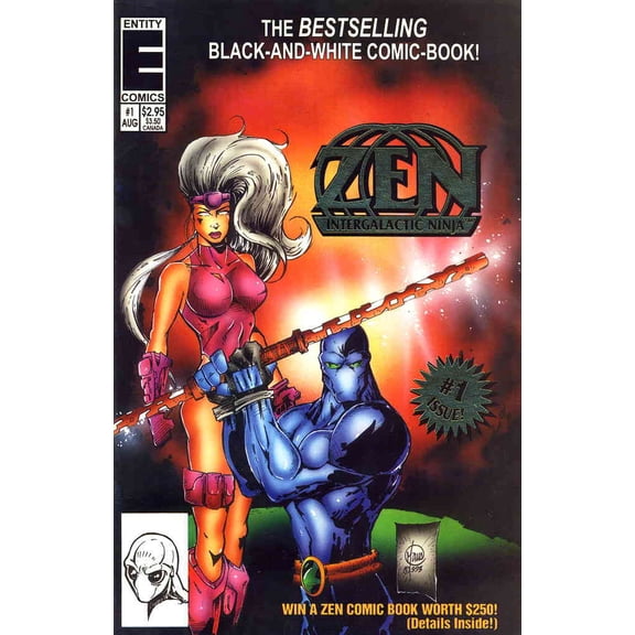 Zen Intergalactic Ninja (6th Series) #1 VF ; Entity Comic Book