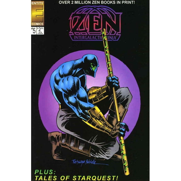 Zen Intergalactic Ninja Color #5 VF ; Entity Comic Book