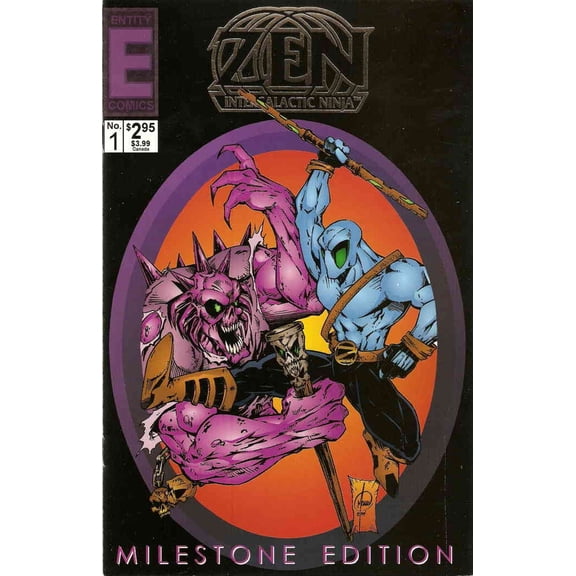 Zen Intergalactic Ninja Milestone #1 VF ; Entity Comic Book