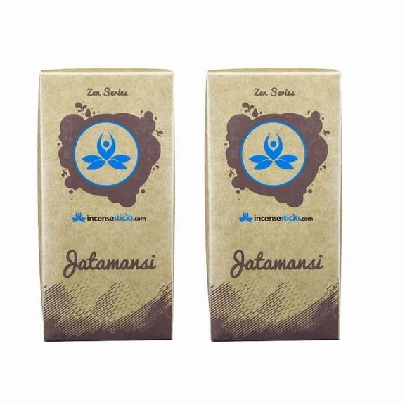 Zen Jatamansi Incense Cones, 10 Cones per Pack, 2 Packs