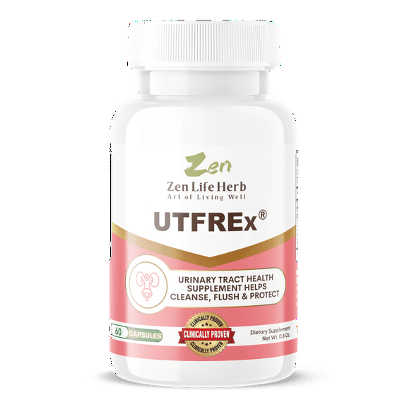 Zen Life Herb - UTFREx - Urinary Tract Health Support - 60 Capsules