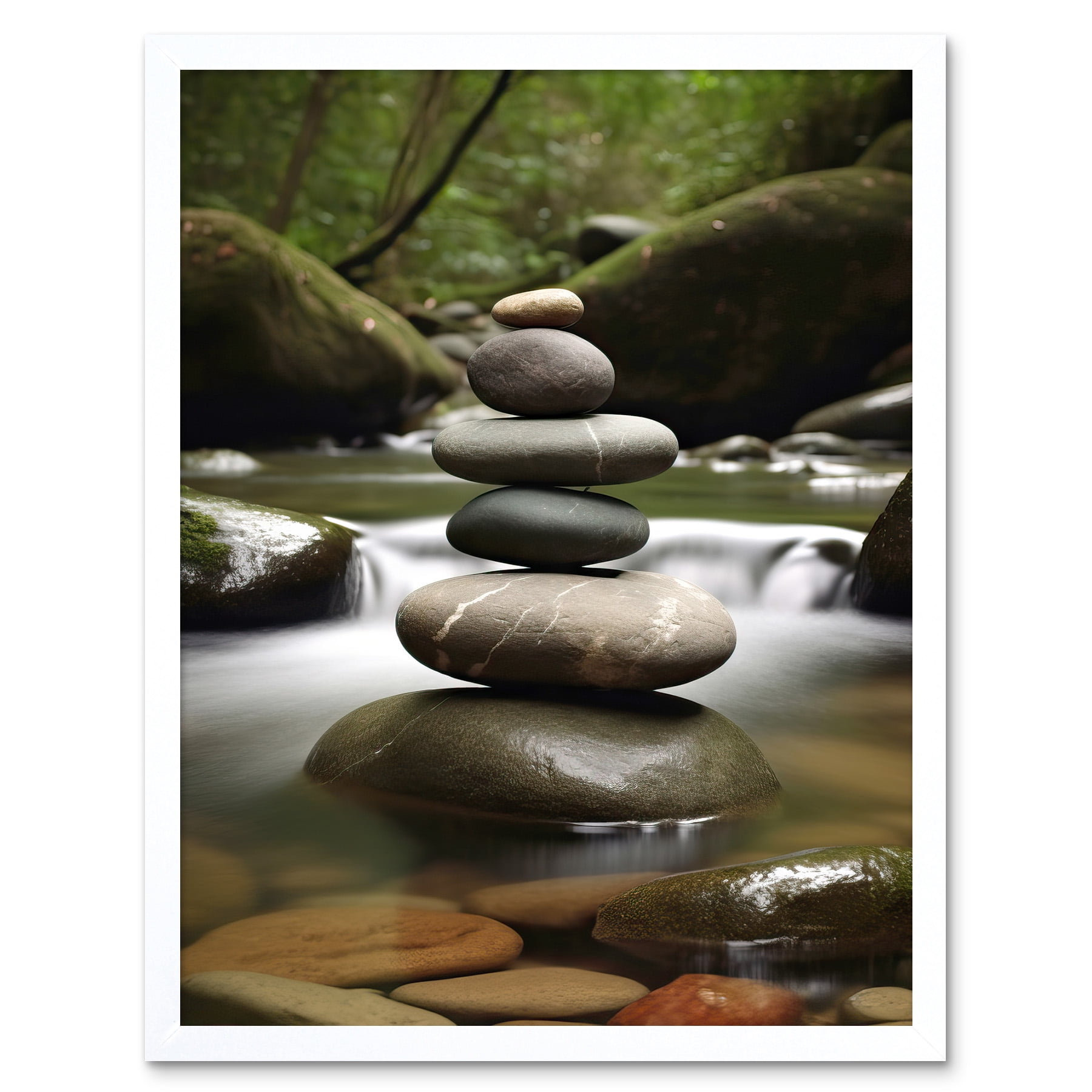 zen stones Poster