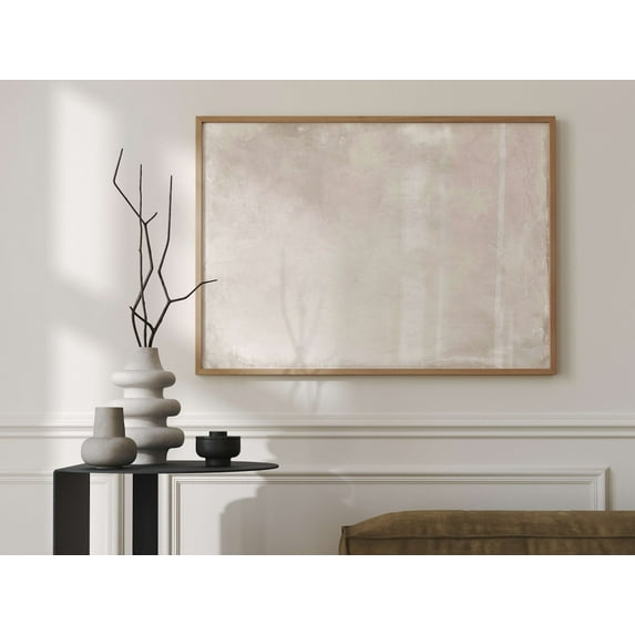 Zen Minimalist Wall Art, Abstract Art, Neutral Wall Art, Horizontal Wall Art, Above Bed Decor, Living Room Decor, Japandi, Scandi, Large Wall Art, Modern Wall Decor, 16x24 UNFRAMED