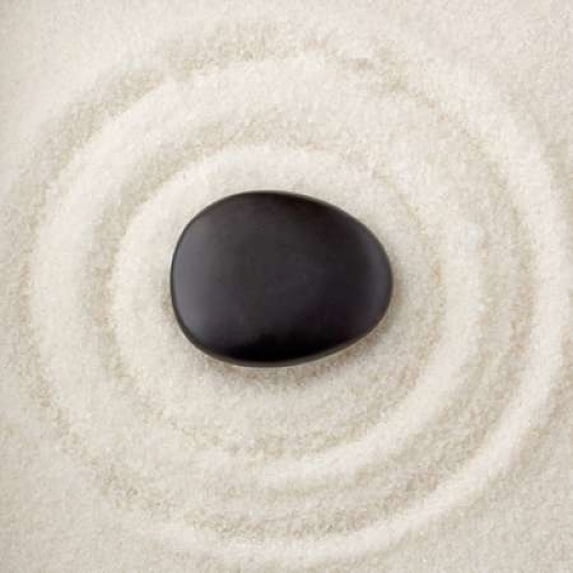 Zen Pebble Poster Print by PhotoINC Studio (24 x 24)