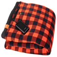 thumbnail image 1 of Zen Portable Heated Blanket in red and black Plaid includes 20,000 mAh battery! | by Gobi Heat, 1 of 4