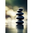 thumbnail image 1 of Zen Stones Photo II - 12" x 18" Art Print Wall Decor, 1 of 1