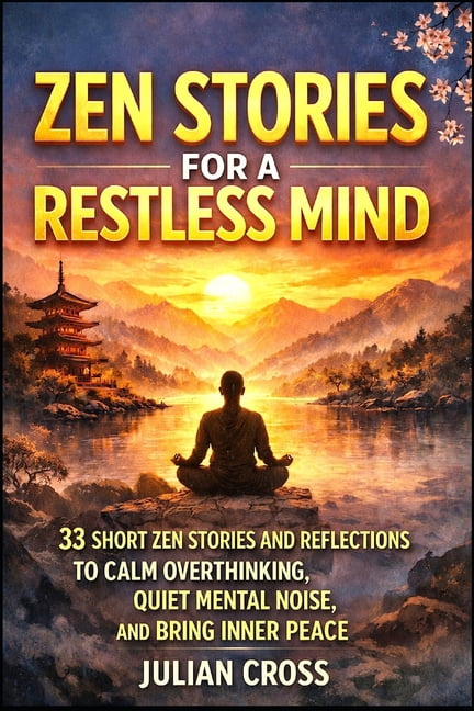 Zen Stories for a Restless Mind: 33 Short Zen Stories and Reflections to Calm Overthinking, Quiet Mental Noise, and Brin, (Paperback)