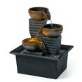 thumbnail image 1 of Zen Tabletop Water Fountain – Mini Indoor Waterfall for Desk, Office, Home, Small Desktop Decor, 1 of 7