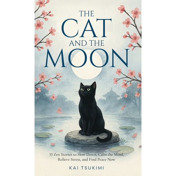 Zen Tales The Cat and The Moon - 33 Zen Stories: Slow Down, Calm the Mind, Relieve Stress, and Find Peace Now - Includes Reflectio, Book 1, (Hardcover)