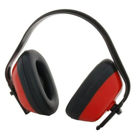 Zenport EM101 Standard Ear Muffs, Red/Black