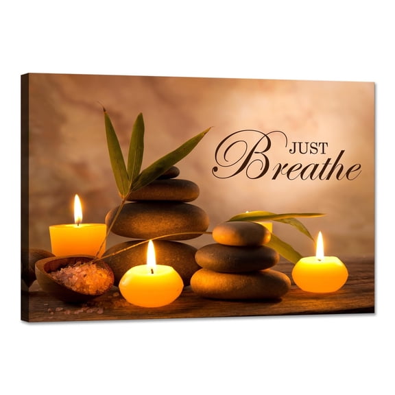 Zen Wall Decor poster Motivational Bathroom Wall Art Yoga Room Poster for Women Spa Picture Painting Spiritual Artwork poster
