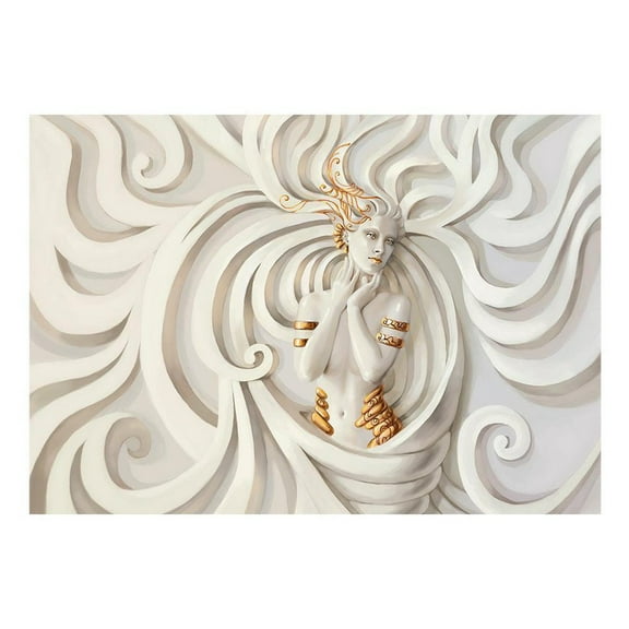 Zen Wallpaper Wall Mural - Goddess In Gold