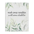 thumbnail image 1 of Stupell Industries Shabby Chic Zen Wash Away Troubles Canvas Art, 30 x 40, by Lettered and Lined, 1 of 8
