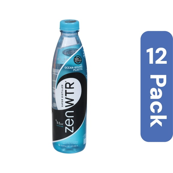 Zen Water 9.5 pH 33.8 oz (Pack Of 12)