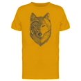 thumbnail image 1 of Zen Wolf Paint Splatters Tee Men's -Image by Shutterstock, 1 of 2