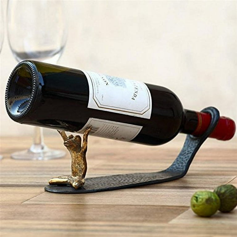 Frog wine online bottle holder