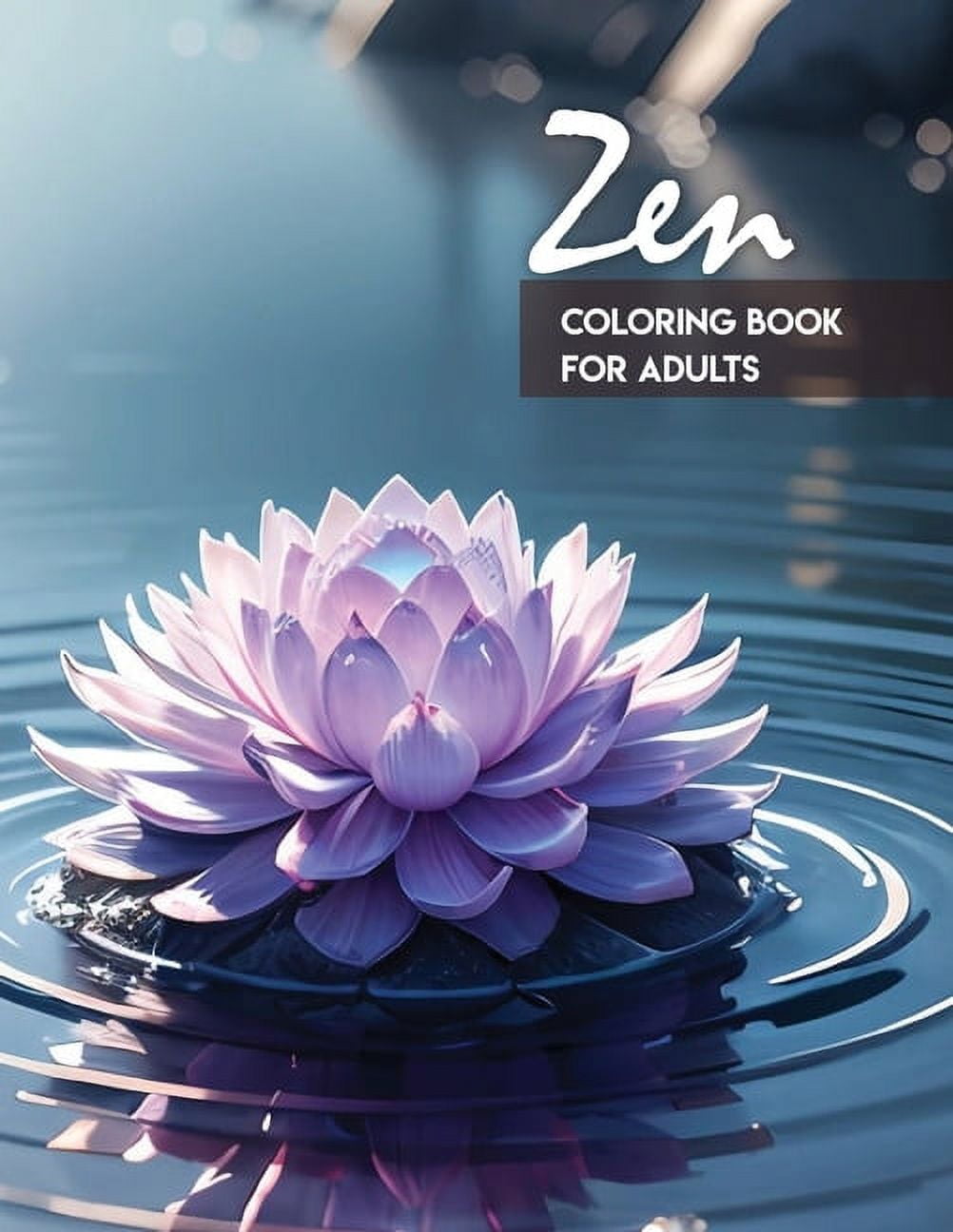 Zen coloring book for adults: Scenes of Zen gardens, animals, images