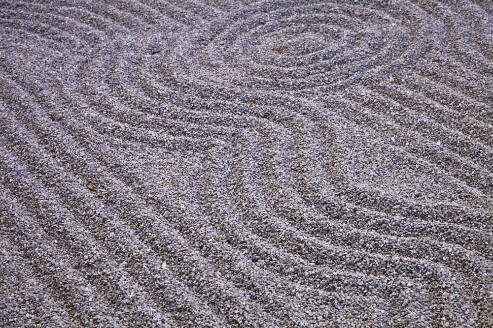 Zen garden at japanese gardensLarvotto principality of monaco Canvas Art - Carlos Sanchez Pereyra Design Pics (38 x 24)
