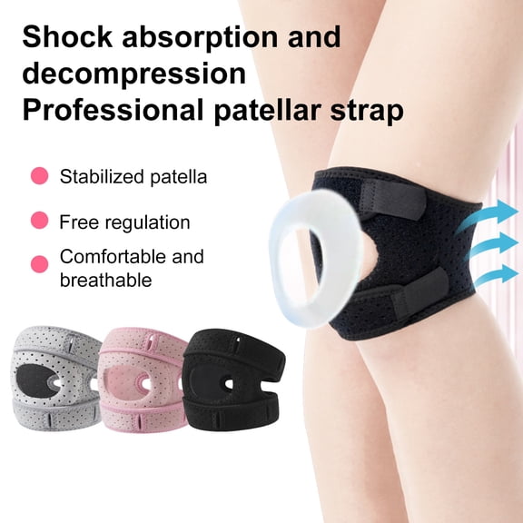 ZenCart Adjustable Knee Pad with Fastener Tape High Elastic Moisture-Absorbing Breathable Design Knee Support Brace Sports Accessories
