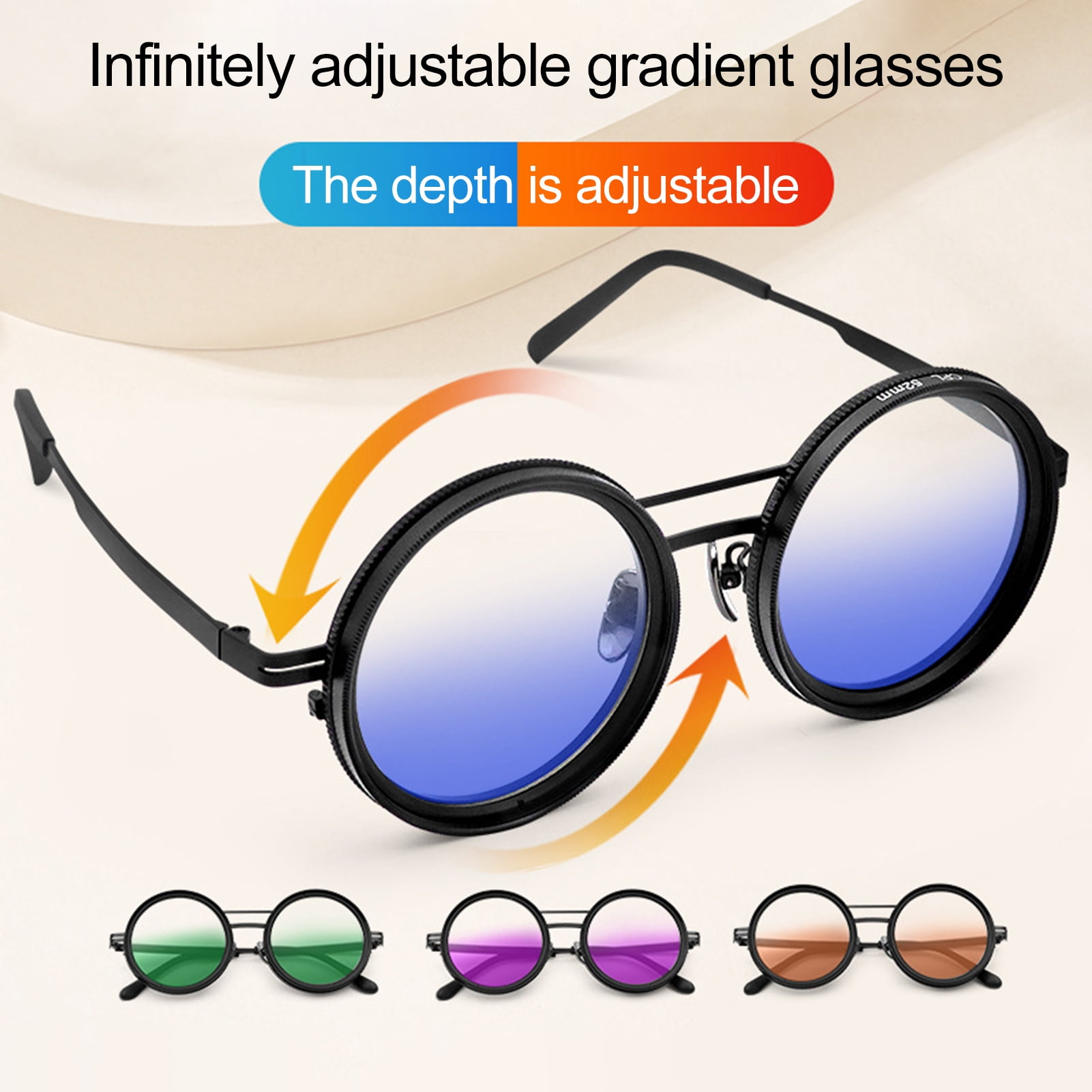 ZenCart Adjustable Tint Sunglasses for Men Women UV 