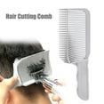 thumbnail image 1 of ZenCart Barber Fade Comb Professional Hair Cutting Blending Clipper Comb Flat Top Comb Men Salon Barber Styling Tool Curved Positioning Comb, 1 of 8