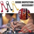 thumbnail image 1 of ZenCart Multimeter Probe Holder Precision SMD Testing Tool Converts Standard Leads to Stable Tweezers 3D Printed Gift for Engineers Hobbyists, 1 of 8