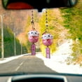 thumbnail image 1 of ZenCart Rearview Mirror Pendant Car Interior Hanging Accessories Easy to Hang Adorable Appearance Lucky Cat Hanging Decoration, 1 of 8