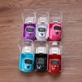 thumbnail image 1 of ZenCart Rhinestone Electronic Counter Ring Portable Lightweight Manual Count Clicker LCD Digital Display Resettable Mini Hand Tally Counter, 1 of 8
