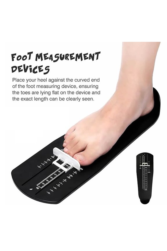 Shoe Size Measuring Device Infant Kids Men Women Foot Length Measure Gauge Shoe Sizer Ruler Home Feet Measurer Accurate Measurement Chart
