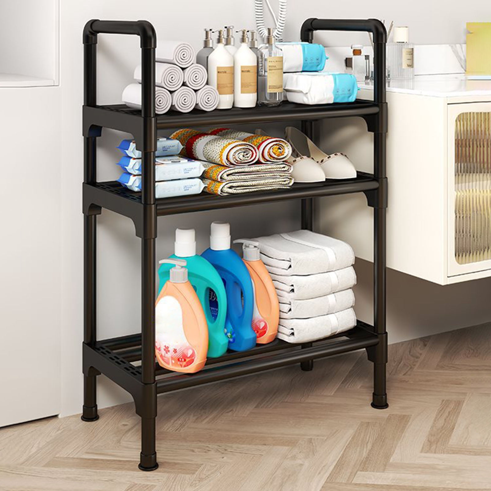 ZenCart Stackable Shoe Rack Storage Organizer Rustproof Strong Load ...