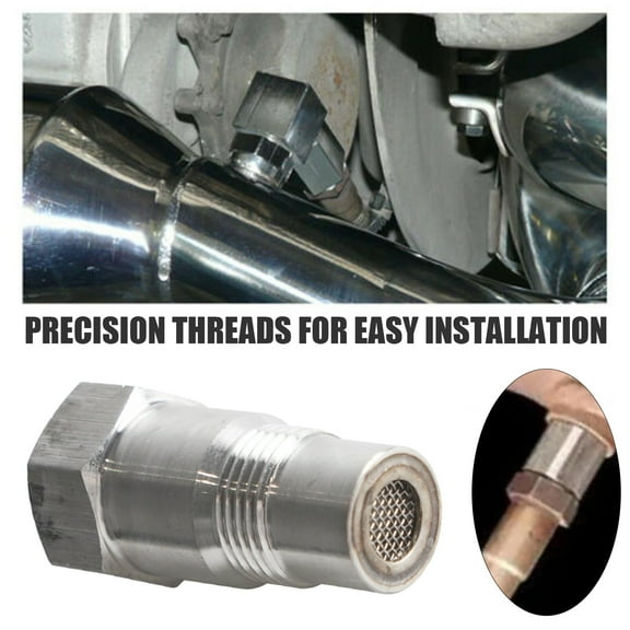 ZenCart Stainless Steel Extension Pipe Fitting M18x1.5 Thread Adapter Automotive Sensor Accessories High Temp Resistance Precision Threads