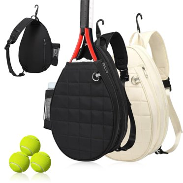 CHICECO Women's Tennis Tote Bag - 2 Racket Capacity Waterproof Nylon Bag For Tennis & Pickleball