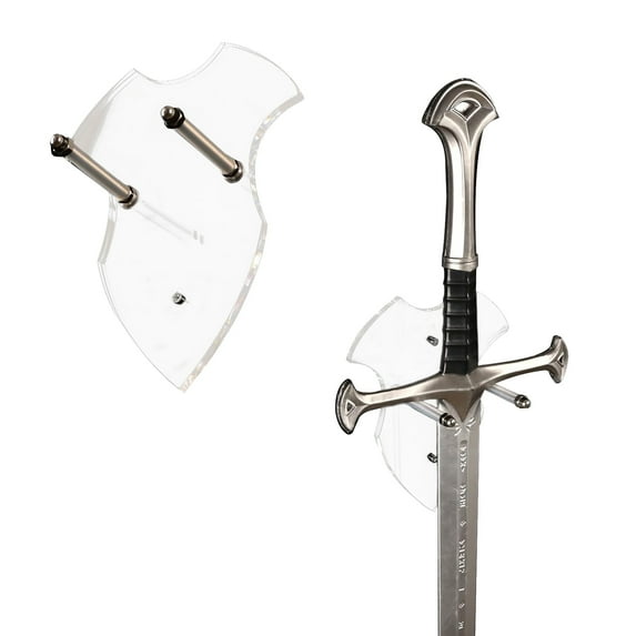 ZenCart Wall Mount Medieval Swords Holder High Durability Strong Load-bearing Easy Installation Swords Display Stand
