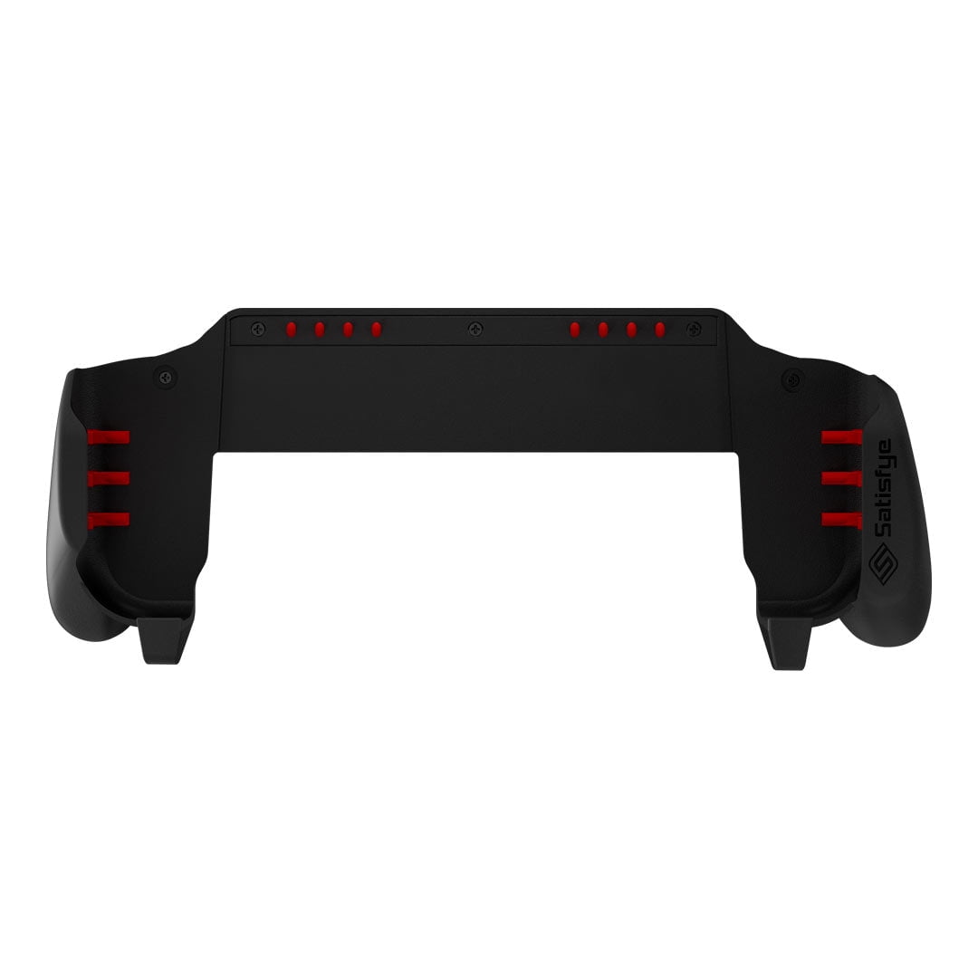 Satisfye - ZenGrip Ronin Grip, a Dockable Switch Grip Compatible with Nintendo Switch & OLED - Comfortable & Ergonomic Grip, Joy Con & Switch Control.  (Black)