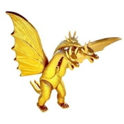 Set of 10 Godzilla x Kong: The New Empire Action Figures – Dinosaur Dragon Battle Roar Pack, Movable Joints, Mecha King Ghidorah, Frost Bite, and Cake Toppers