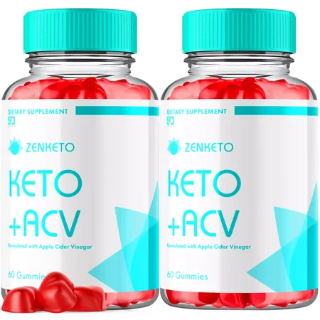 ZenKeto ACV Gummies Maximum Strength Weight Management Supplement 120 Gummies