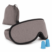 ZenMask 3D Sleep Mask for Side Sleepers – 100% Blackout Eye Mask for Sleeping, Cooling & Breathable Contoured Cup Design, No Pressure on Eyes, Adjustable Strap for Men & Women