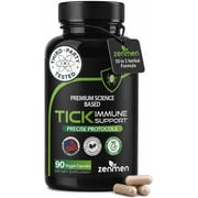 Zenmen Tick Immune Support - with Japanese Knotweed - Unisex,Gluten Free,90 Vegan Capsules, USA Made