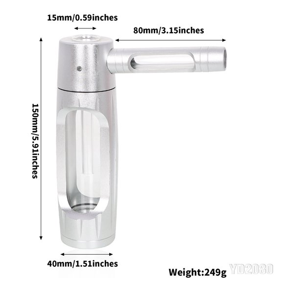 ZenPuff Luxury Aluminum/Glass Water Bottle - ZenPuff Co Water Bottle With Aluminum Alloy Exterior and Glass Interior - Ensures Your Drinks Remain Pure and Free from Any Metallic Taste