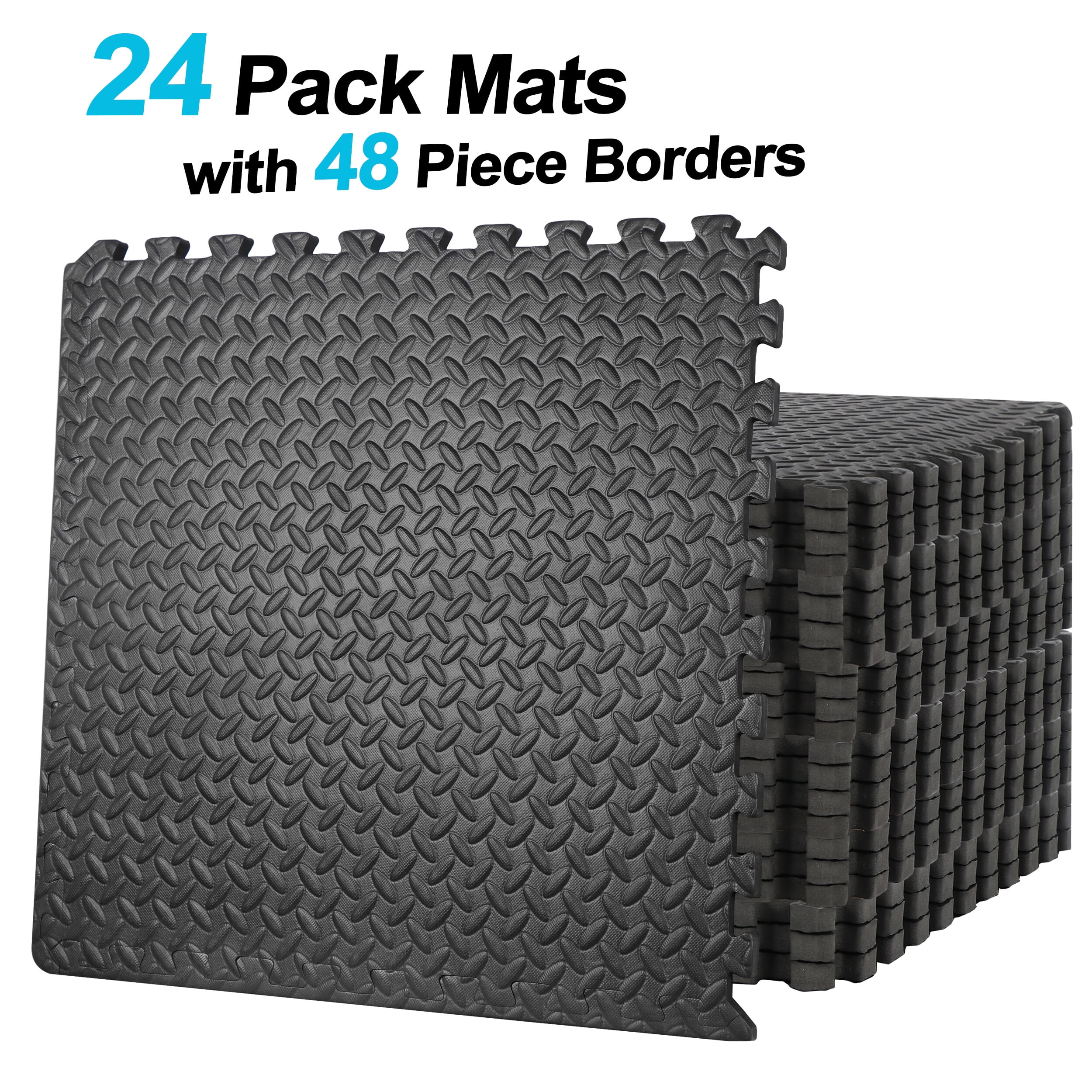 Mat Block Interlocking Foam Tiles Puzzle Mats for Floor, EVA Gym Mat  Flooring Exercise Equipment Mat for Home Gym Equipment