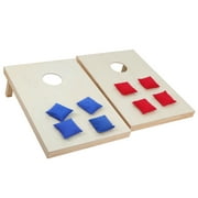 ZenSports 3’x2’ Wooden Cornhole Game Set Cornhole Board W/8 Bean Bags & Carrying Case