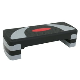 Free Shipping Gymax High Step Aerobic Platform Cardio Fitness Exercise Stepper w Risers Walmart Walmart