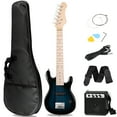 thumbnail image 1 of ZenSports 30-inch Kids Electric Beginner Guitar 3/4 Size W/Amp & Accessories Pack, Right-Handed Blue, 1 of 11