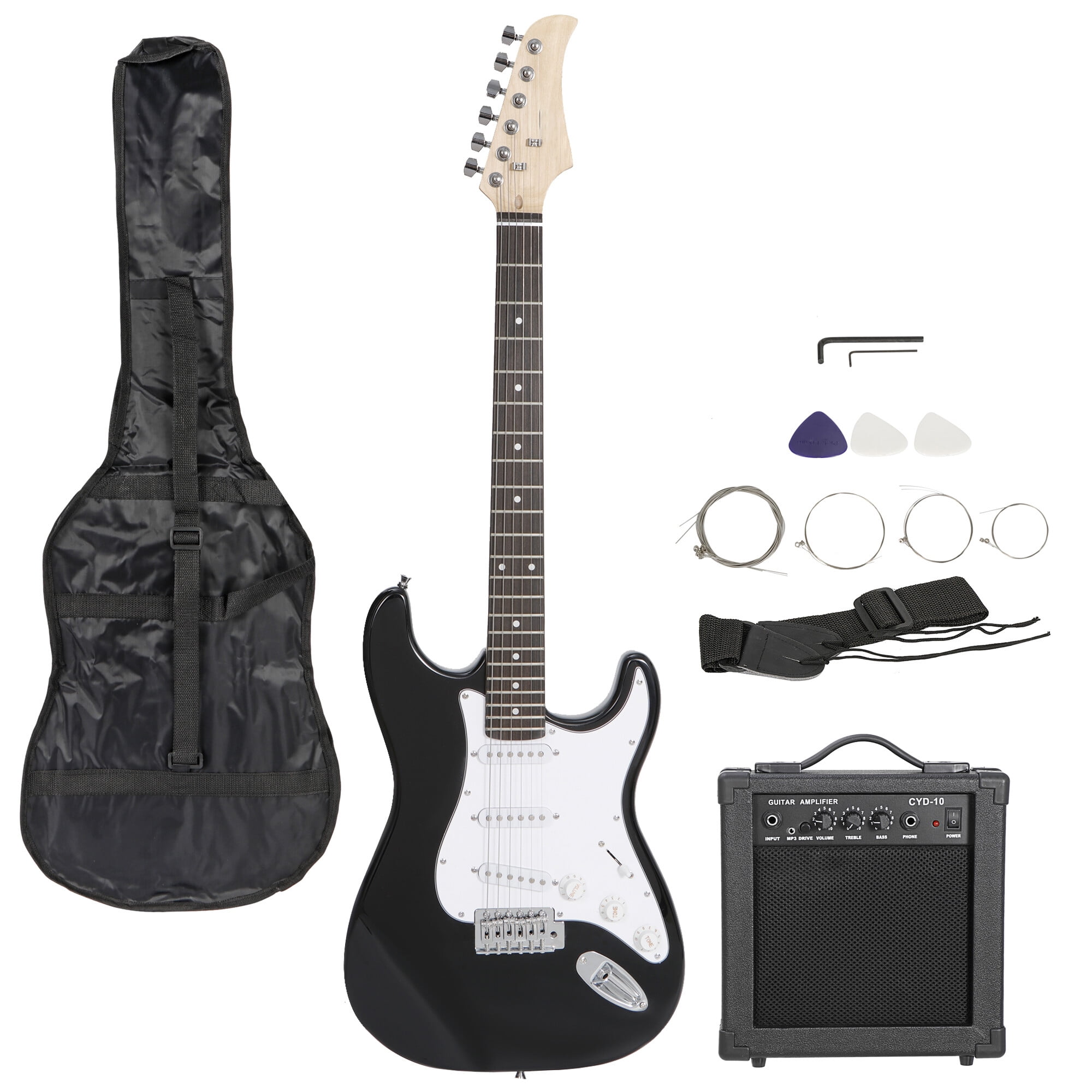 送料無料 いくらから ZenSports 39-inch Full Size Electric Guitar Beginner Kit ギター