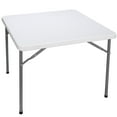thumbnail image 1 of ZenSports 3FT Portable Folding Camping Table White Plastic Utility Table for Picnic Party, 1 of 11