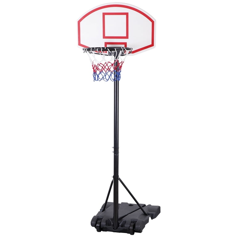 HOOP 5 ZenSports Portable Kids Basketball Goal, 5.5-6.8ft Adjustable