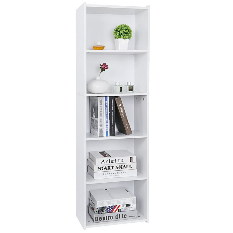 Small white bookshelf walmart discount